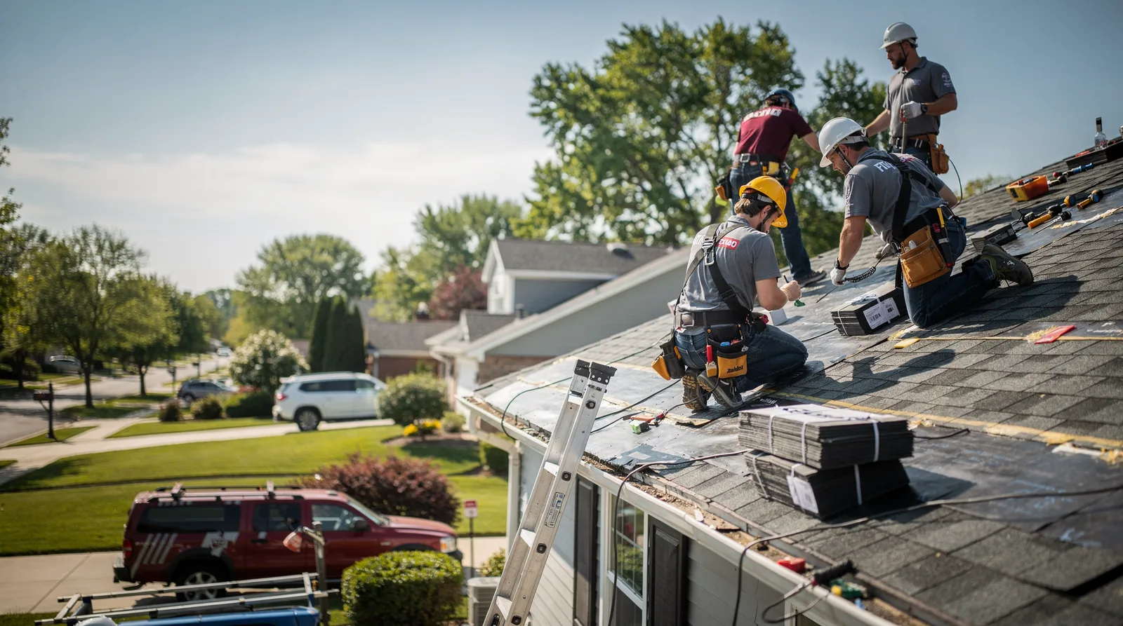 Roof Repair in Worden, IL around you